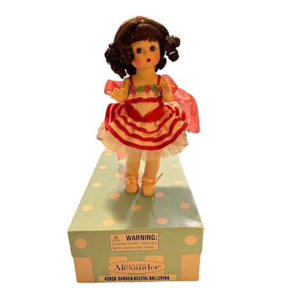 Madame Alexander 8” Doll #45820 Garden Recital Ballerina Jointed Articulated - Picture 1 of 13